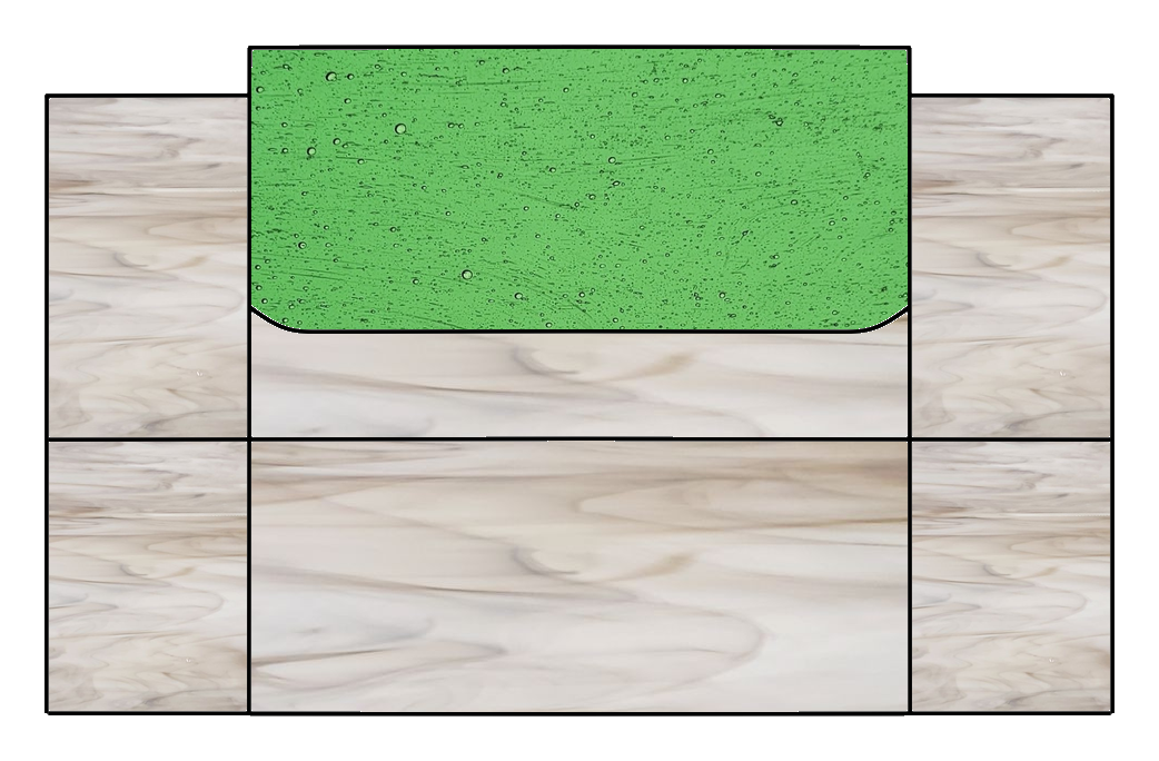 Stained Glass Pattern - 16-Bit Cartridge, Digital Download