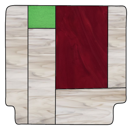 Stained Glass Pattern - 8-Bit Cartridge, Digital Download
