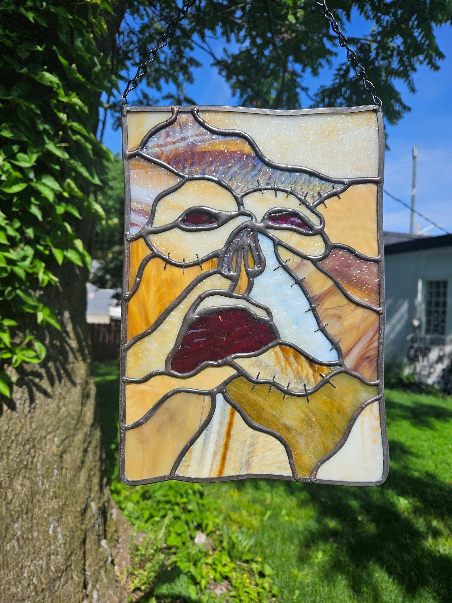 Evil Dead Necronomicon (Md) Stained Glass Panel