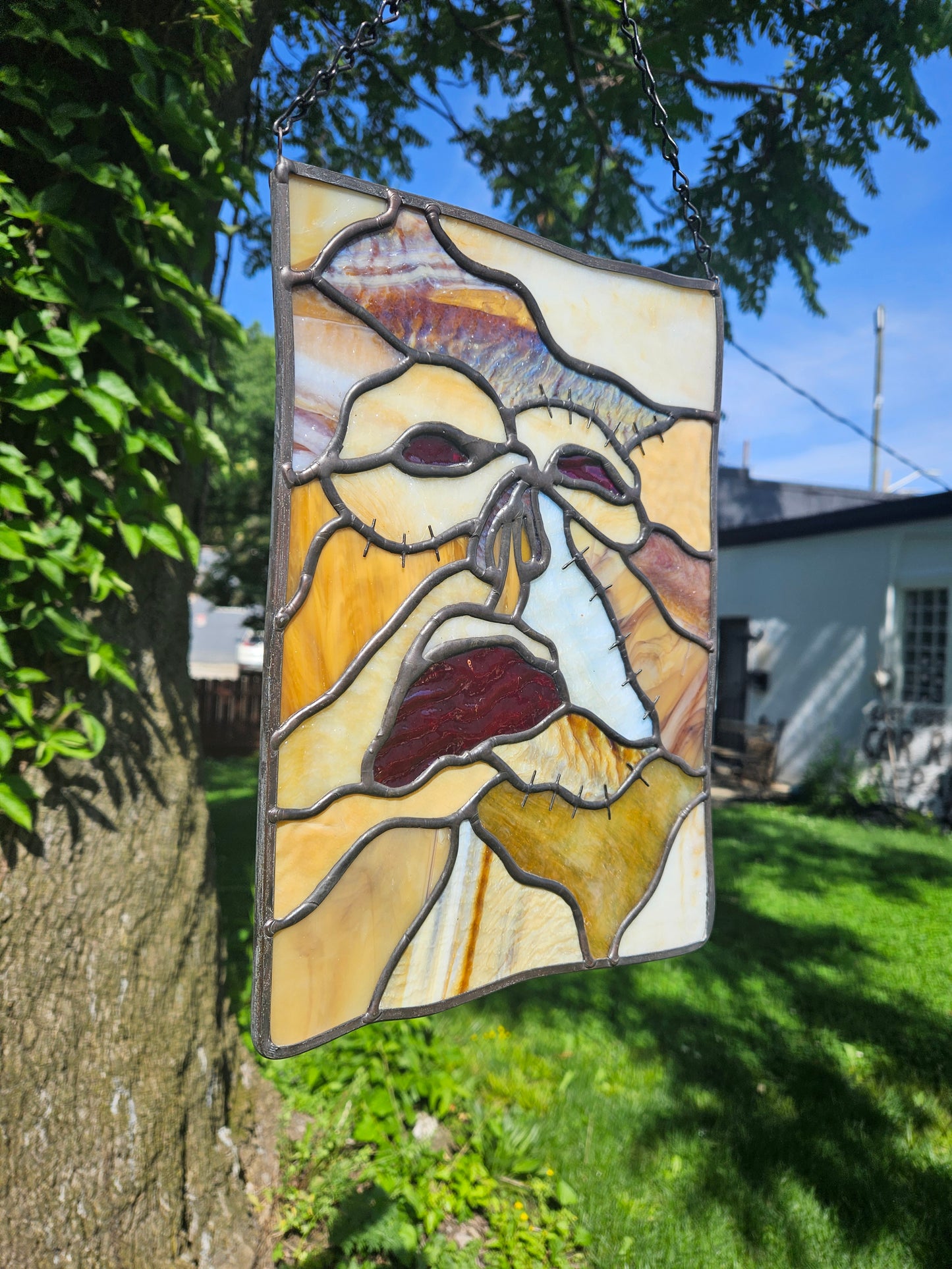 Evil Dead Necronomicon (Md) Stained Glass Panel