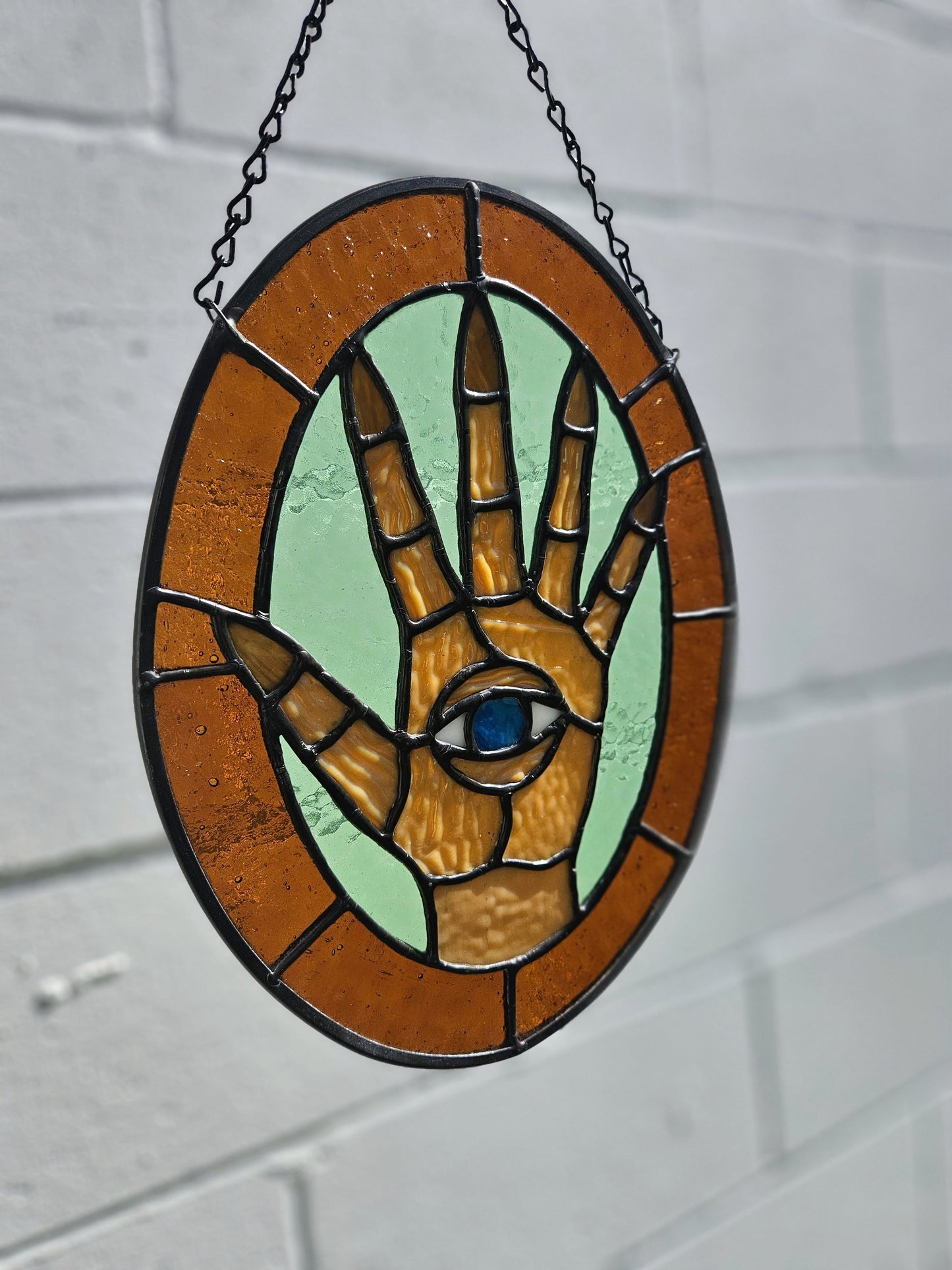 Pan's Labyrinth Pale Man Stained Glass Panel