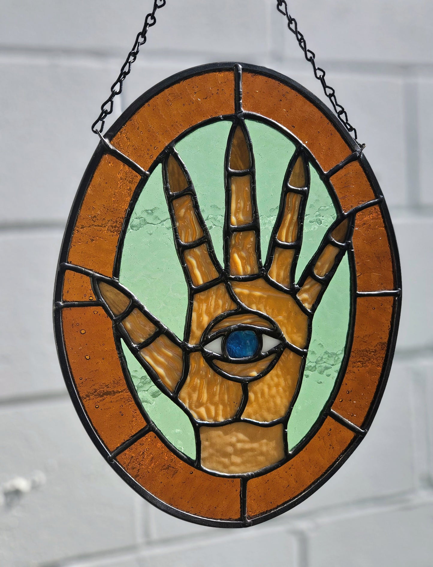 Pan's Labyrinth Pale Man Stained Glass Panel