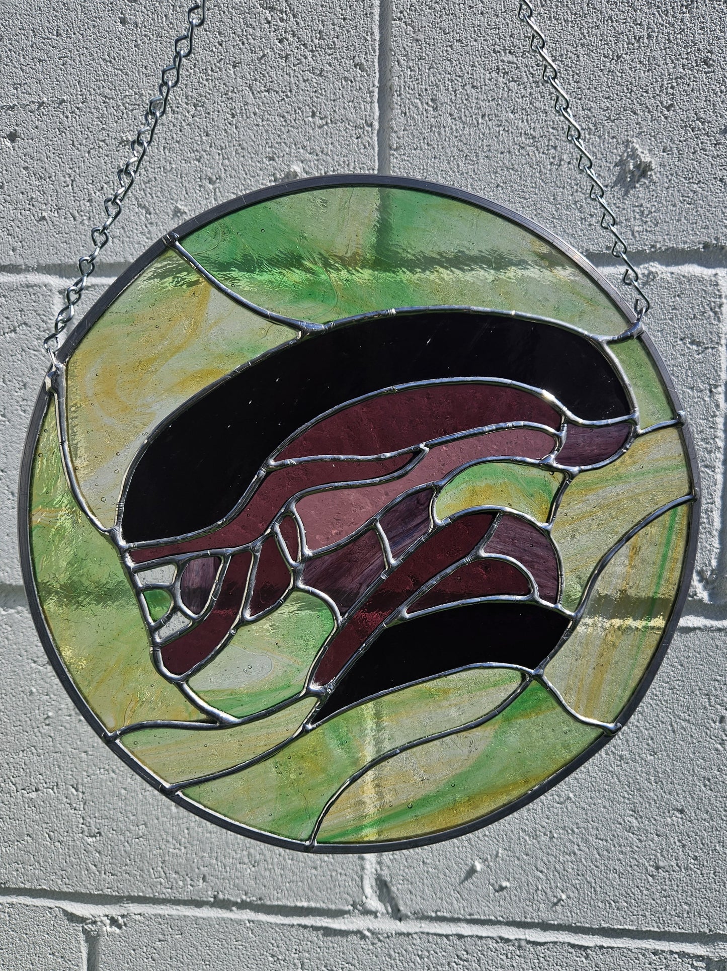 Xenomorph Stained Glass Panel