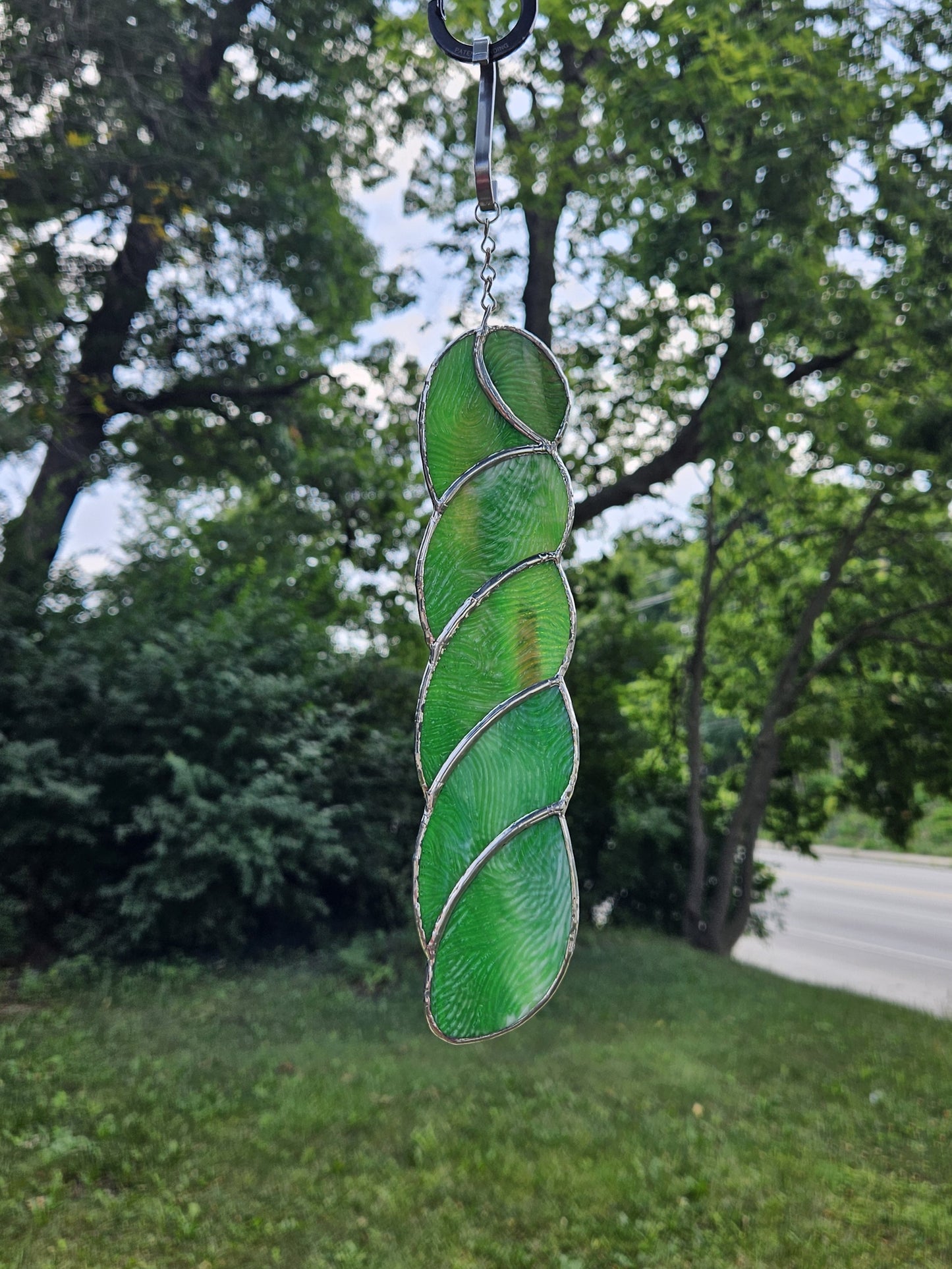 Handmade Stained Glass Suncatcher: Yarn Skein by Bre (Various Colors)